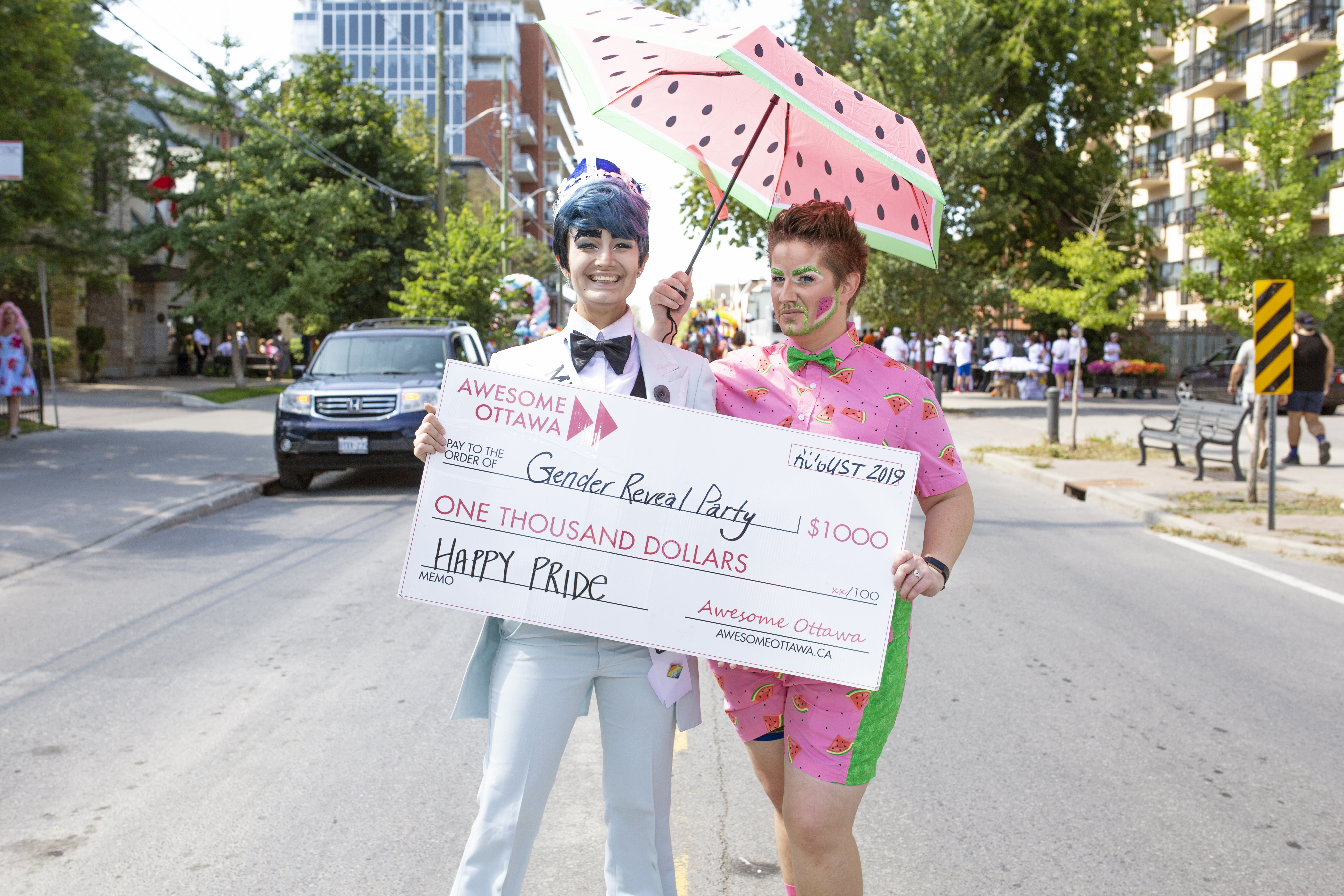 Gender Reveal Party - The Awesome Foundation