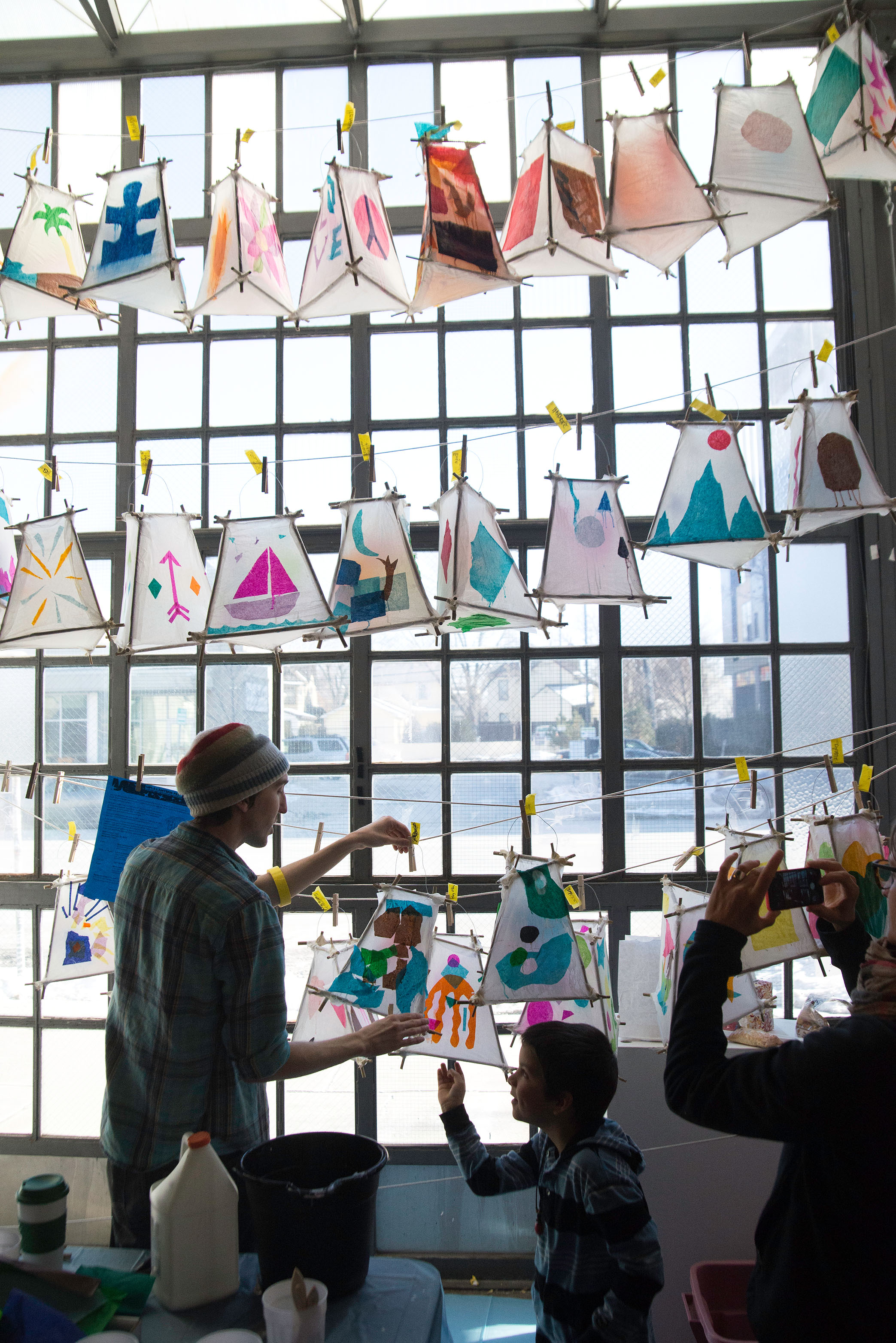 Light Up Lake Street Lantern Making The Awesome Foundation